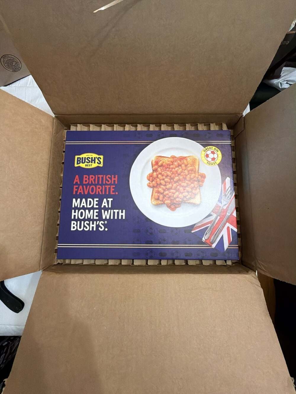 Bush's Best Beans on Toast Limited Edition Kit Promotional Box New